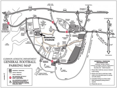 Clemson General Football Parking Map (Memorial Stadium).JPG